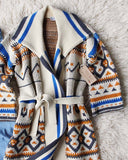 Vintage 70's Native Blanket Sweater: Alternate View #2