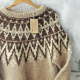 Vintage Cabin Knit Sweater: Alternate View #2