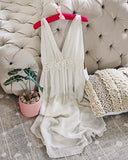Vintage Chiffon & Lace Nightgown: Alternate View #1