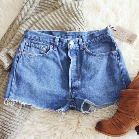 Vintage Cut-Off Jean Shorts