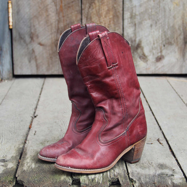 Vintage Autumn Dex Boots: Featured Product Image