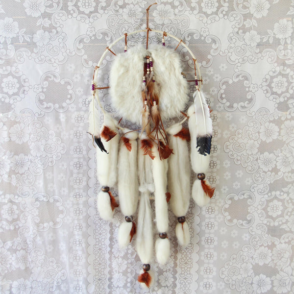 Dream Catcher Vintage Feather Hooded Blanket