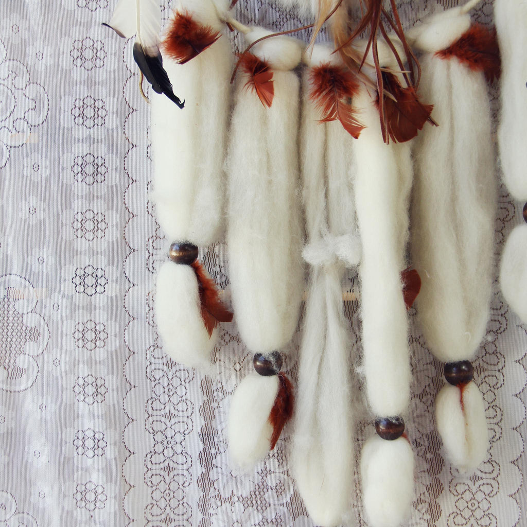 Vintage Feathered Dream Catcher, Vintage Boho Dreamcatchers from