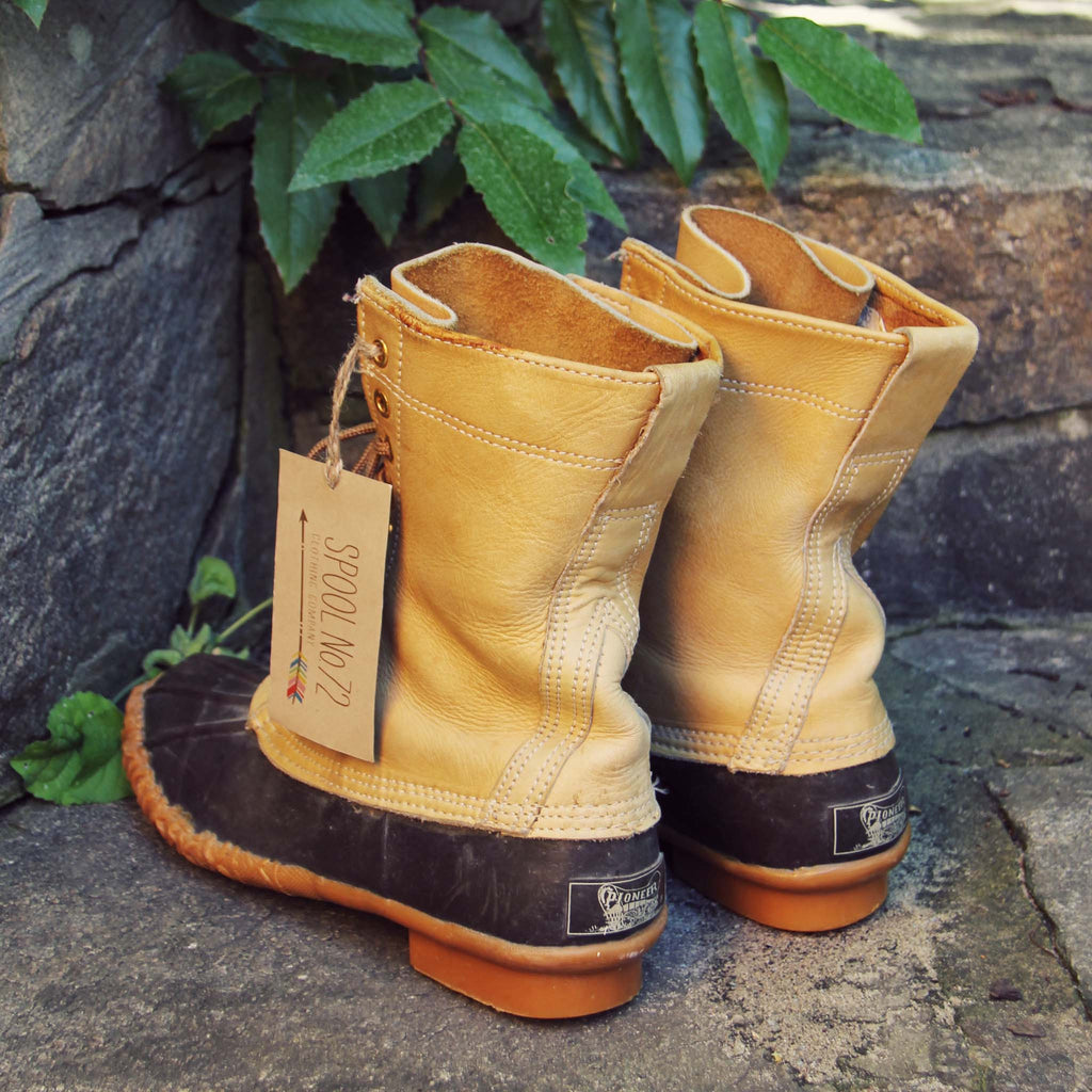 Vintage Duck Boots, Vintage Fall Duck Boots from Spool 72.