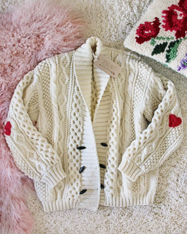 Vintage Fishermans Heart Sweater #1