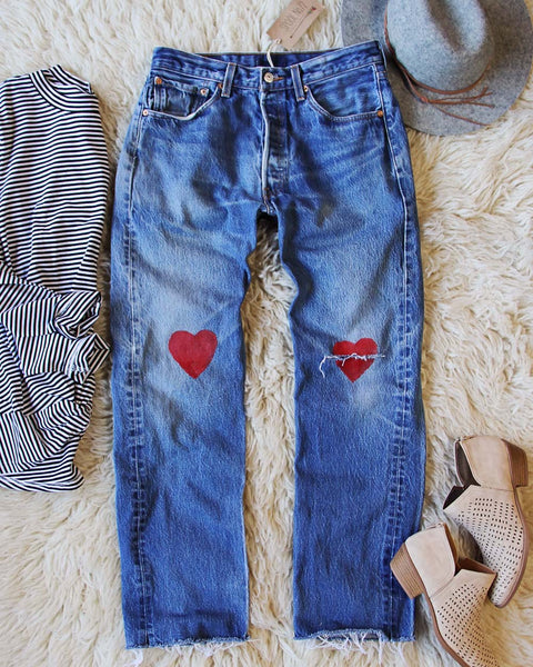 Vintage Heart Levi's: Featured Product Image