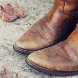 Vintage Amber Cowboy Boots: Alternate View #2