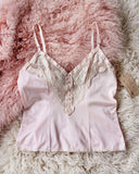 Vintage Pink Lace Cami: Alternate View #1