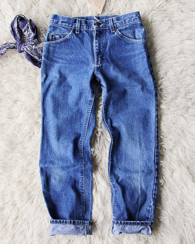 Vintage Lee Jeans, Sweet Vintage 70's Jeans from Spool 72.