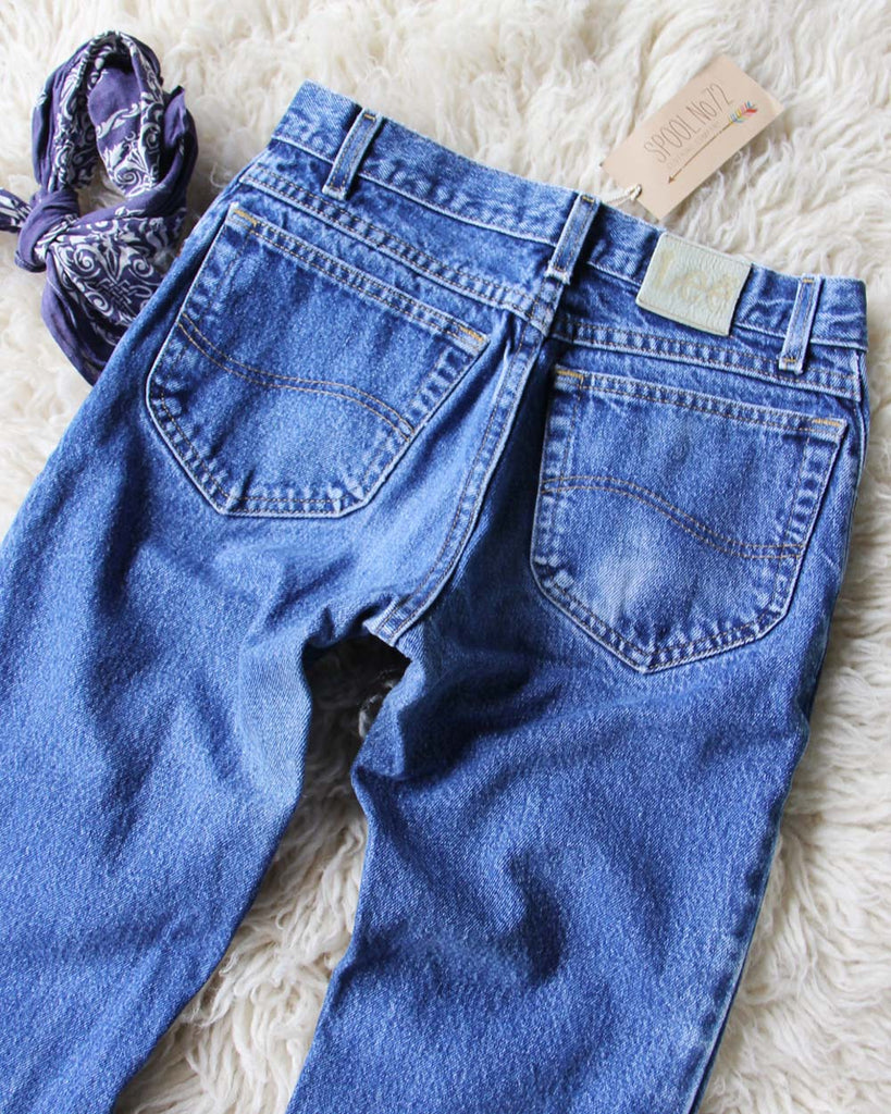 Vintage Lee Jeans, Sweet Vintage 70's Jeans from Spool 72.