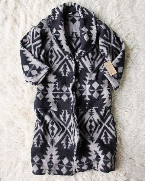 Vintage Montana Blanket Coat: Featured Product Image