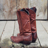 Vintage Oak Boots: Alternate View #3