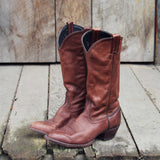 Vintage Oak Boots: Alternate View #1