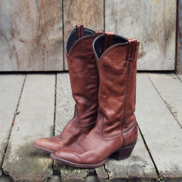 Vintage Oak Boots: Featured Product Image