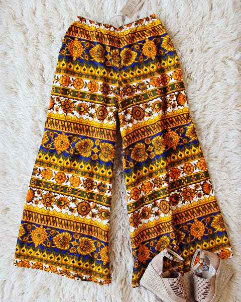 Vintage 60's Palazzo Pants: Featured Product Image