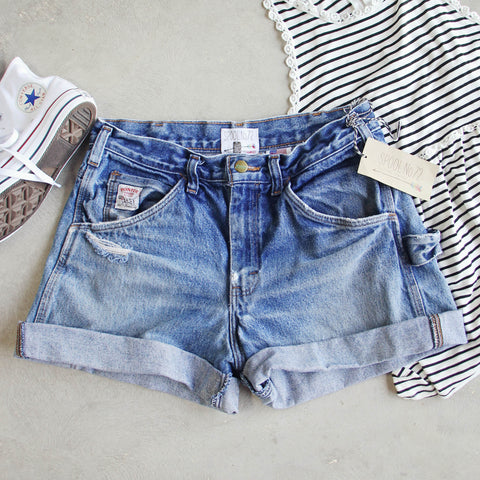 Vintage Cuffed Pointer Shorts