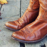 Vintage Rugged Boots: Alternate View #2