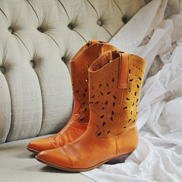 Vintage Santa Fe Boots: Featured Product Image