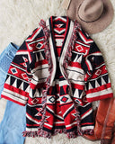 Vintage Sedona Blanket Jacket: Alternate View #1