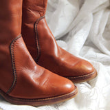 Vintage Sienna Campus Boots: Alternate View #2