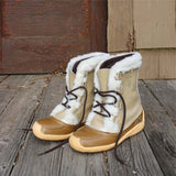 Vintage Cozy Snow Boots: Alternate View #3
