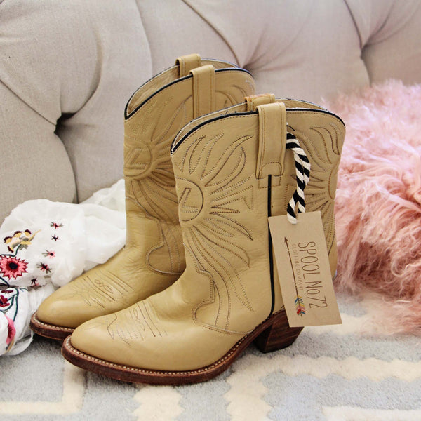 Vintage SunStone Boots: Featured Product Image