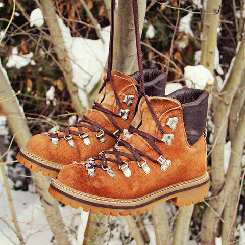 Vintage Sweet Hiker Boots