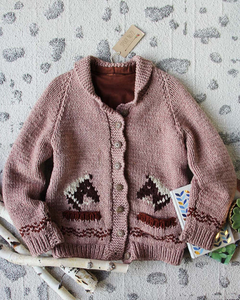 Vintage Sweet Horse Sweater: Featured Product Image