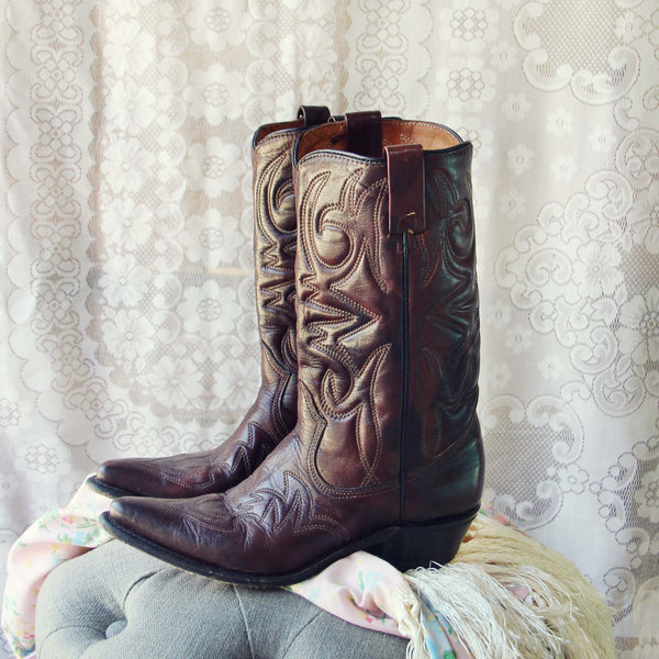 Vintage Sweetwater Cowboy Boots: Featured Product Image