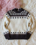 Vintage Tundra Knit Sweater: Alternate View #1