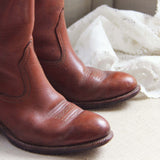 Vintage Whiskey Boots: Alternate View #2