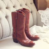 Vintage Whiskey Boots: Alternate View #1