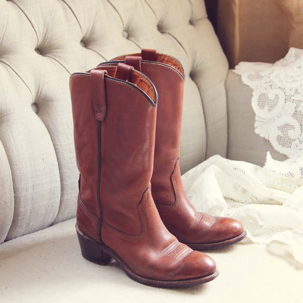 Vintage Whiskey Boots: Featured Product Image
