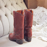 Vintage Whiskey Boots: Alternate View #3