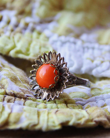 Vintage Daisy Ring