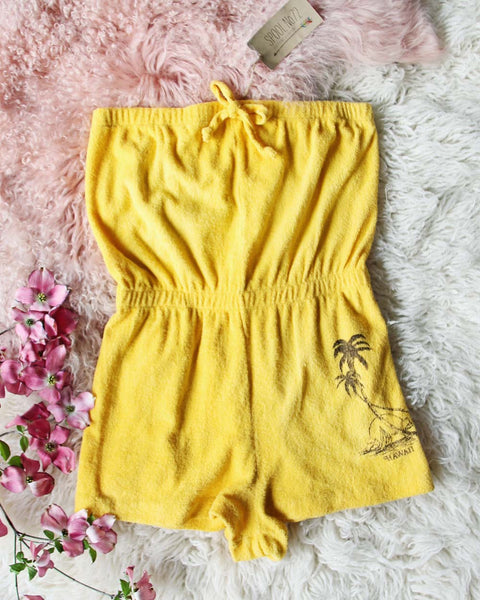 Vintage 70's Hawaii Romper: Featured Product Image