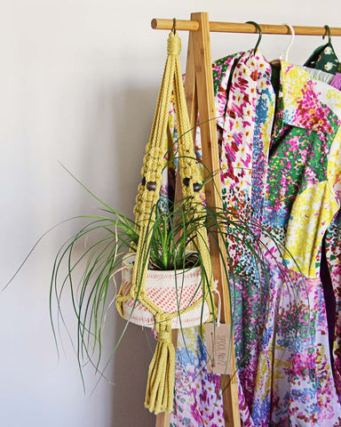 Vintage Macrame Plant Hanger