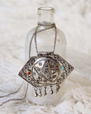Vintage 70's Moroccan Necklace #2: Alternate View #1