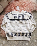Vintage Nordic Snow Sweater: Alternate View #2