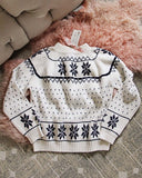 Vintage Nordic Snow Sweater: Alternate View #3
