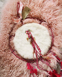Handmade Large Pink Dreamcatcher: Alternate View #2