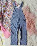 Vintage Quilted Heart Overalls: Alternate View #4