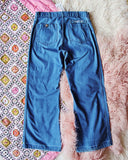 Vintage Quilted Heart Jeans: Alternate View #3