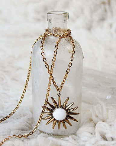 Vintage 70's Soleil Necklace