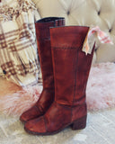 Vintage Stitch Boots Size 9: Alternate View #1