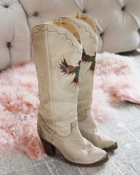 Vintage Thunderbird Boots: Featured Product Image