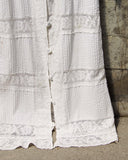 Vintage White Lace Maxi Dress: Alternate View #3