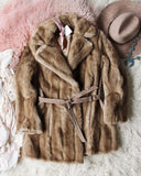 Vintage Lux 70's Faux Fur Coat: Alternate View #1