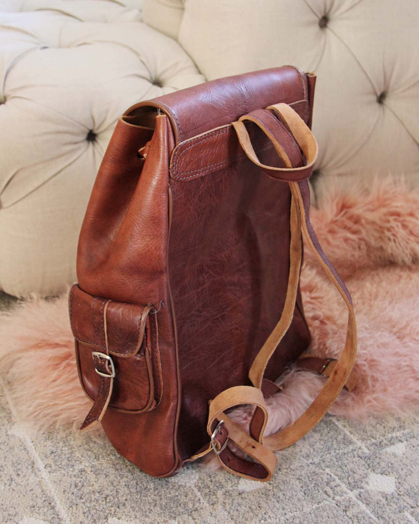 Vintage Leather Backpack, Vintage Totes & Bags from Spool 72 Vintage Leather Backpack, Vintage Totes & Bags from Spool 72