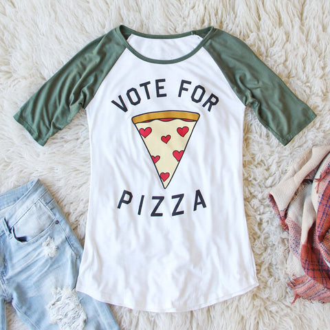 Vote for Pizza Tee